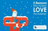 5 Reasons Hackers Love the Holidays