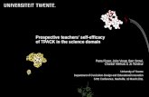 Prospective teachers’ self-efficacy of TPACK in the science domain