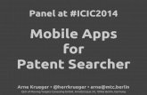 ICIC 2014 Panel: Mobile Apps for Patent Searchers