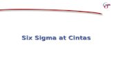 Six Sigma at Cintas