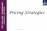 Pricing stratigies