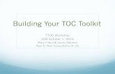 Building Your Toc Toolkit