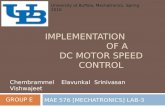 Lab - 3 - DC Motor Control