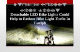 Xtreme Bright Bike Light - Detachable LED Bike Lights Could Help to Reduce Bike Light Thefts In Guelph