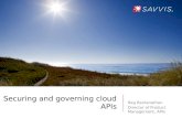 Securing and Governing Cloud APIs