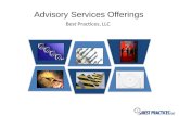 Advisory Services Overview