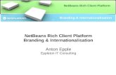 Branding & Internationalization with the NetBeans Platform