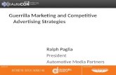 Automotive Guerrilla Marketing - Ralph Paglia at AutoCon 2012