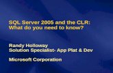 SQL Server 2005 and the CLR: What do you need to know?