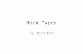 Rock types1