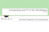 human aspects of computing