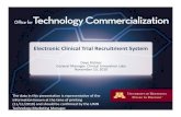 OTC Electronic Clinical Trial Recruitment