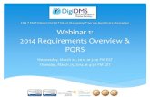 Webinar 1: Requirements Overview & PQRS | Digidms.com