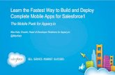 Building Mobile Apps for Salesforce Using Appery.io
