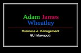 Adam james Wheatley Social Media