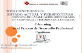 Web Conference estado actual y perspectivas