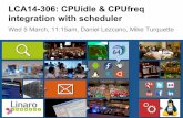LCA14: LCA14-306: CPUidle & CPUfreq integration with scheduler