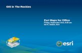 2012 Vendor Session, Esri Maps for Office, Ian Isaacs