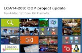LCA14: LCA14-209: ODP Project Update