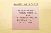 Manual de access Manuel Bueno