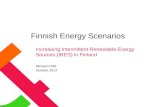 Increasing Intermittent Renewable Energy Sources in Finland
