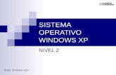 Sistema Operativo Windows XP II