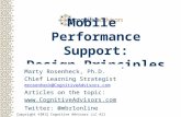 Mobile Performance Support: Design Priciples