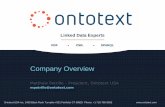 Ontotext Overview Winter 2012