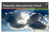 Towards educational resource cloud
