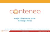 Why and How to Run Large Distributed Team Retrospectives