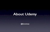 about udemy