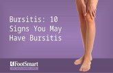10 Signs you may have Bursitis