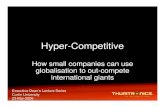 Hyper-competitive - Jim Plamondon