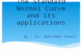 The standard normal curve & its application in biomedical sciences