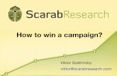 Viktor Szathmáry - How to win a campaign