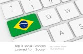 Top 9 Social Media Lessons Learned from Soccer