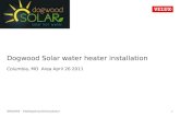 Dogwood Solar Water Heater Installation
