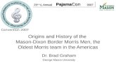 Origins of Mason Dixon Border Morris