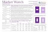 Market Watch TORONTO 2014 SEPTEMBER