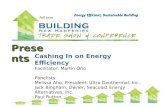 Cashing in on Energy Efficiency