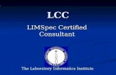 LIMSpec Certified Consultant Course, Lesson 2: Selection