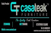 Casateak -Furniture manufacturer wholesaler and retailer in Malaysia