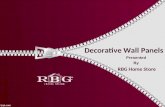 Buy Decorative Wall Panels & instantly transform your home Décor