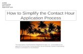 How To Simplify The Application Process