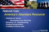 Natural Gas - Briefing for Congressional Staff - 18 Sept 2013