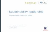 Brandlogic sustainability leadership report