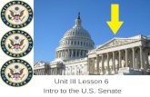 6 intro to the u.s.  senate