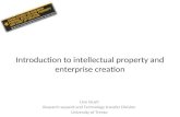 Introduction to intellectual property and enterprise creation