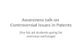 Controversies in patents