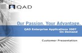 QAD On-Demand Solution